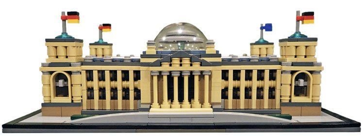 LEGO Architecture MOC: Reichstag Berlin