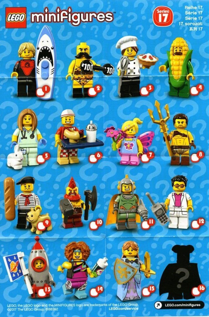 Lego Minifiguren Serie 17