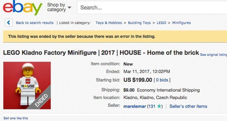 lego house minifigure ebay