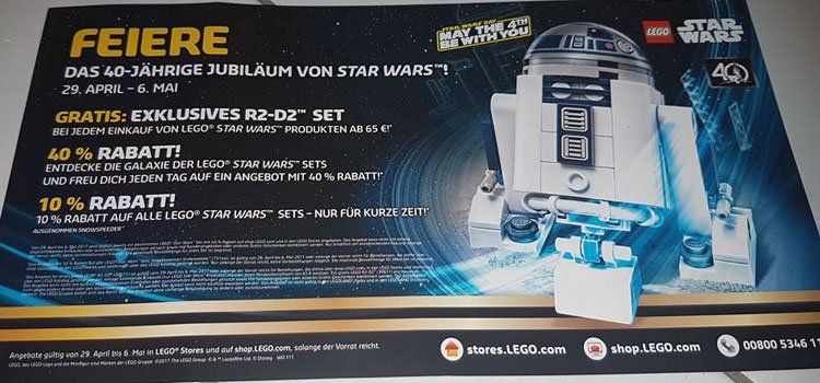 LEGO Star Wars Tage 2017: Das sind die Store-Angebote