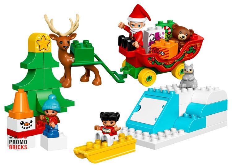 Exklusives LEGO DUPLO Weihnachts-Set (10837) vorgestellt