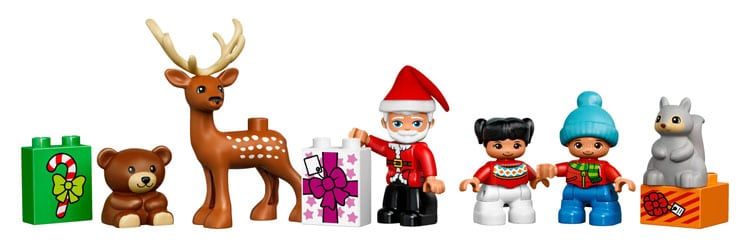 Exklusives LEGO DUPLO Weihnachts-Set (10837) vorgestellt
