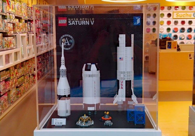 LEGO Ideas Apollo Saturn V: Bericht vom LEGO Store Wien Event