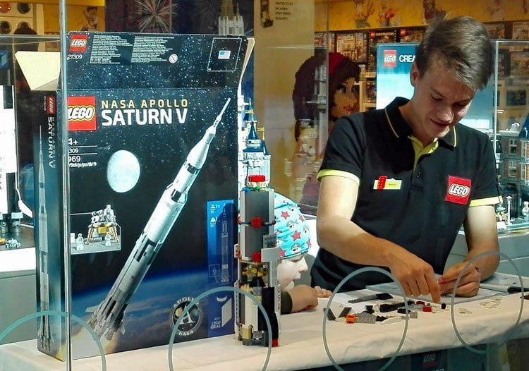 LEGO Ideas Apollo Saturn V: Bericht vom LEGO Store Wien Event