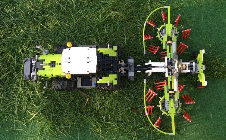 Anbaugeräte für den LEGO Technic Claas Xerion (42054)