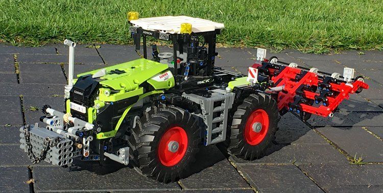 Anbaugeräte für den LEGO Technic Claas Xerion (42054)