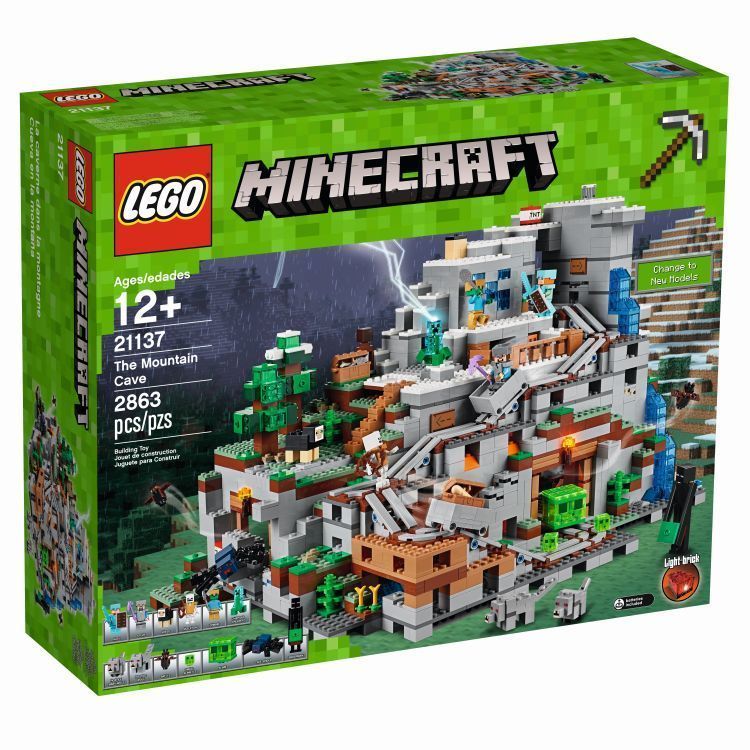 LEGO Minecraft The Mountain Cave (21137) offiziell vorgestellt