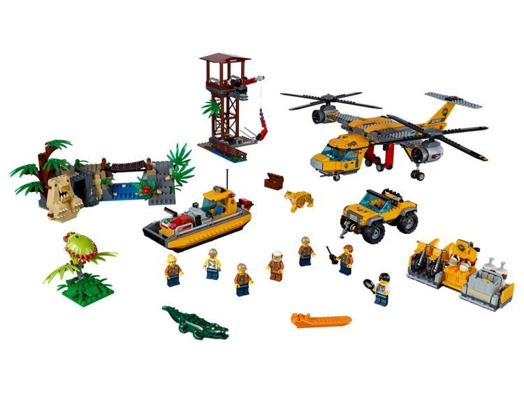LEGO City Dschungel-Expedition: Mega-Set 60162 im Detail