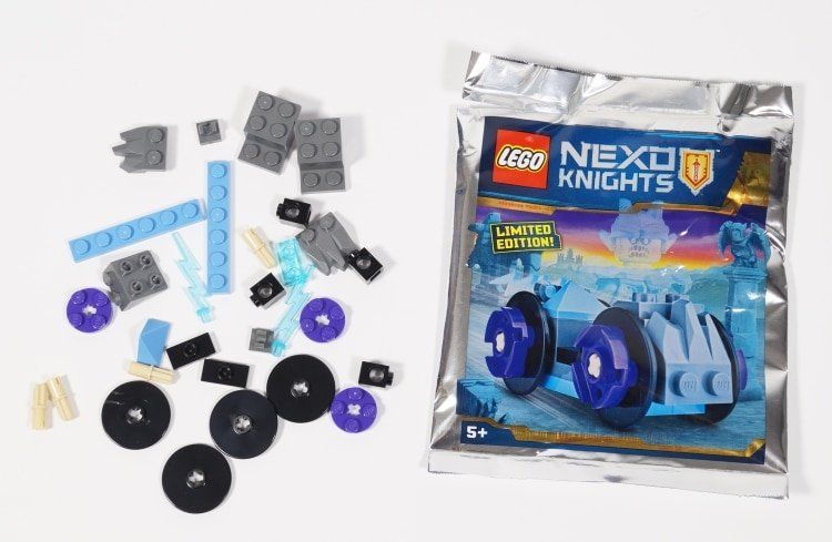 Review: LEGO Nexo Knights Magazin Juli 2017 mit Steinflitzer