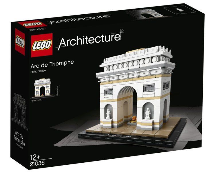 LEGO Architecture Arc de Triomphe (21036): Offizielle Set-Bilder