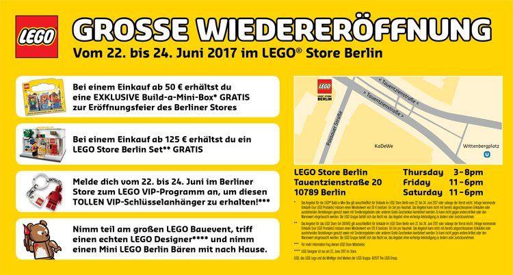 LEGO Flagship Store Berlin: Das sind die Eröffnungs-Angebote