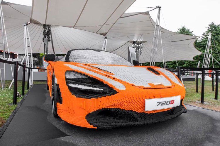 LEGO McLaren 720S auf dem Goodwood Festival of Speed