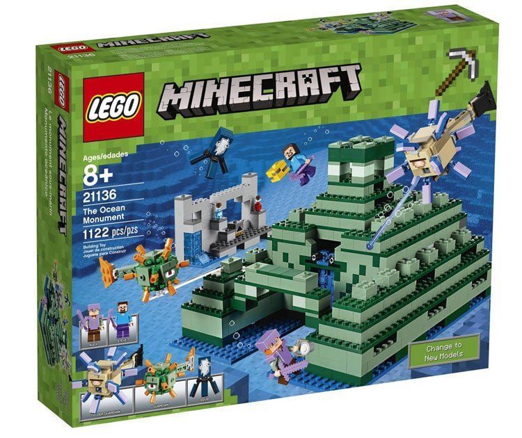 LEGO Minecraft: Offizielle Set-Bilder 21135 und 21136