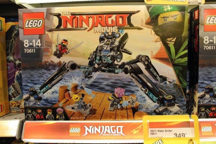 LEGO Ninjago Movie Sets im LEGOLAND Billund Shop erhältlich