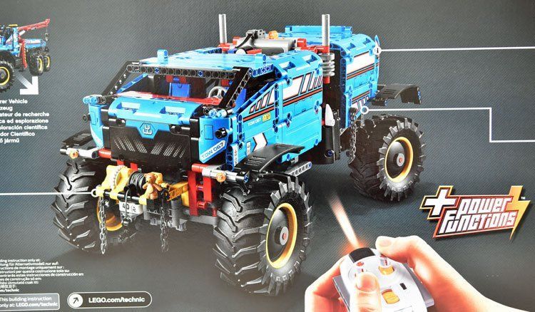 LEGO Technic 6×6 All Terrain Tow Truck (42070) im Detail