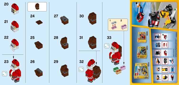 LEGO Creator Jolly Santa (30478): Weihnachts-Polybag 2017