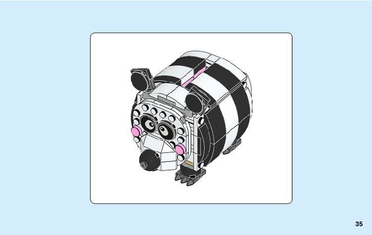 LEGO Mini Piggy Bank (40251): Sparschwein in drei Varianten