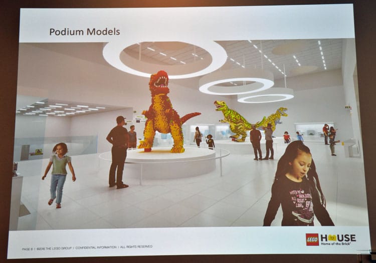 LEGO House Masterpiece Gallery Podium Modelle vorgestellt