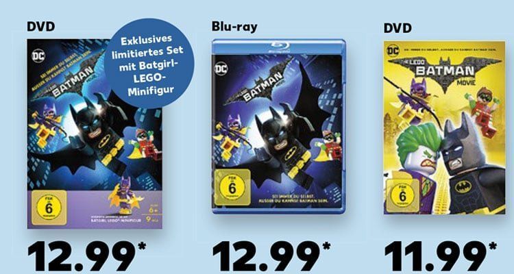 Kaufland: LEGO Batman Movie Edition mit Batgirl Minifigur