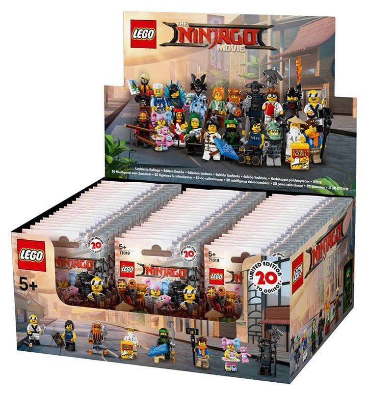 LEGO Ninjago Movie Minifiguren (71019): Erstes Bild vom Display