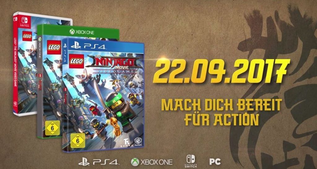 lego ninjago movie videogame cover