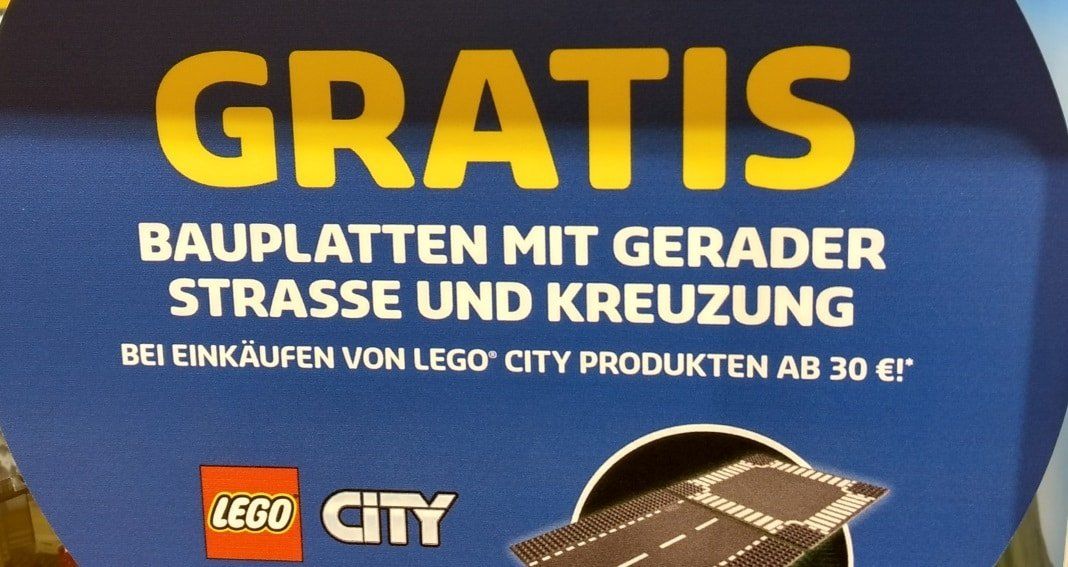 LEGO Store Gratis Strassen zu City Einkauf title