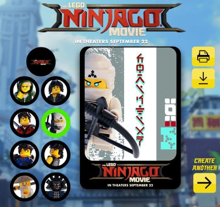 LEGO Ninjago Movie Translator: Eigene Sprache für die Ninjago Meister
