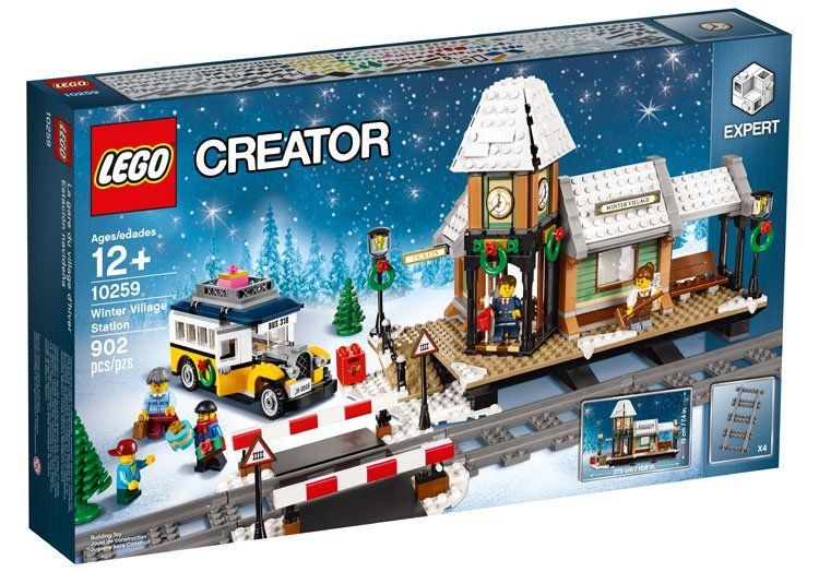 LEGO Creator 10259 Winterlicher Bahnhof im LEGO Online-Shop gelistet