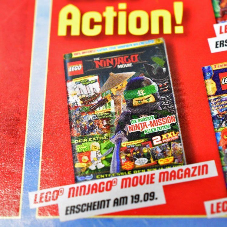 LEGO Ninjago Movie Magazin mit Lloyd Minifigur erscheint am 19. September