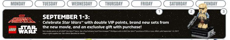 LEGO Star Wars Scarif Stormtrooper (40176) und doppelte VIP-Punkte zum Force Friday Store Event