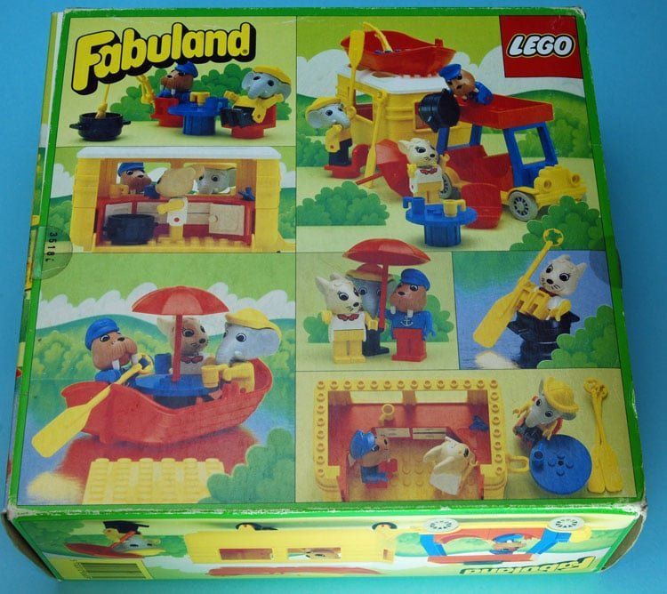 LEGO Fabuland Wohnwagengespann (3680) von 1980 im Classic Review
