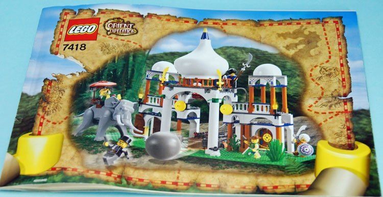LEGO Orient Expedition Scorpion Palace (7418) von 2003 im Classic Review