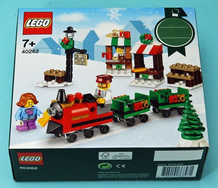 LEGO Seasonal Weihnachtsmarkt mit Kinderzug (40262) im Review