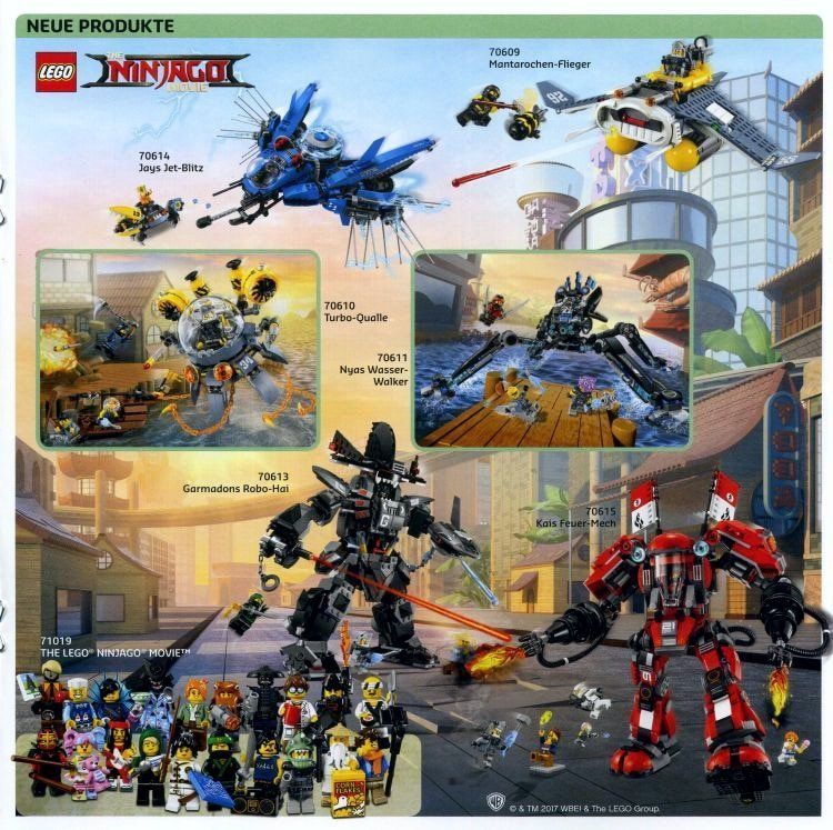 LEGO Store Kalender für September und Oktober 2017