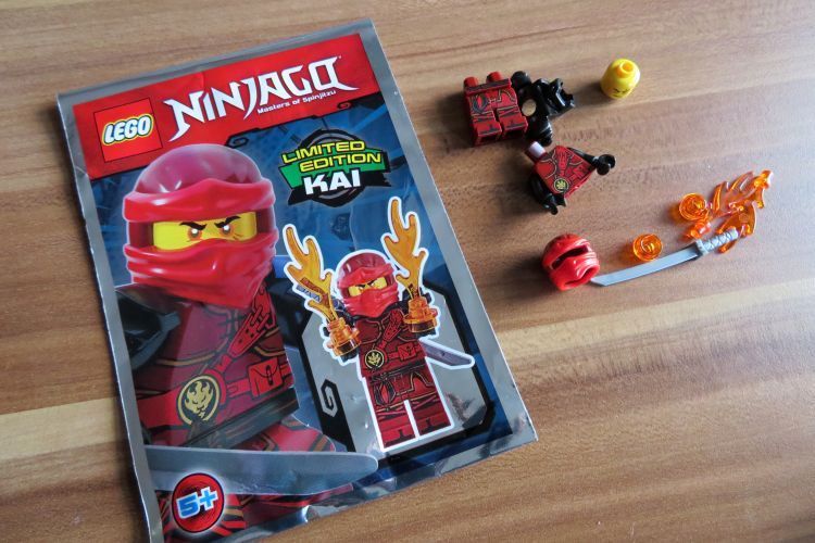 LEGO Ninjago Magazin September 2017 mit Kai Figur und weiteren Extras