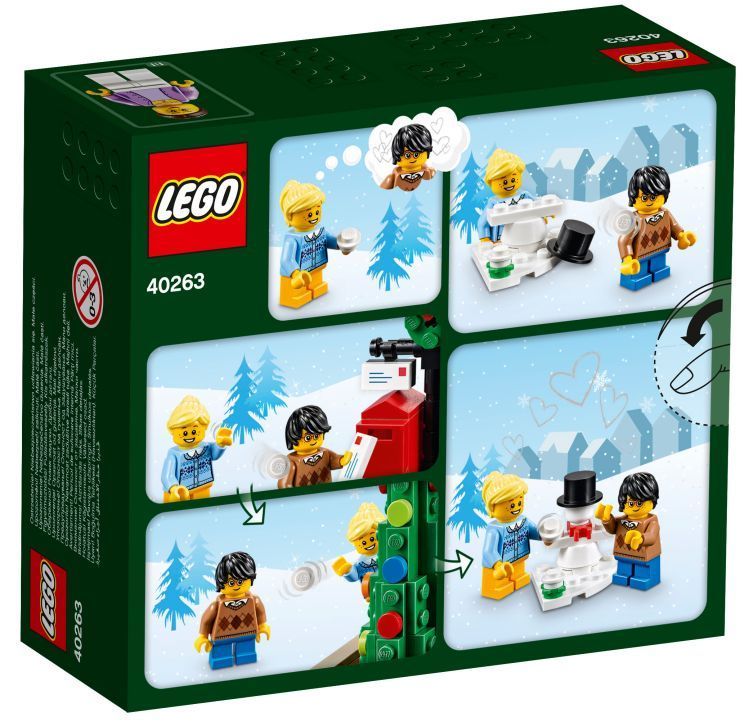 LEGO Seasonal: Offizielle Bilder der Weihnachtssets 40262 und 40263
