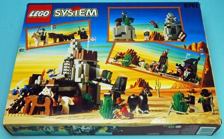 LEGO Western Goldmine mit Banditenversteck (6761) von 1996
