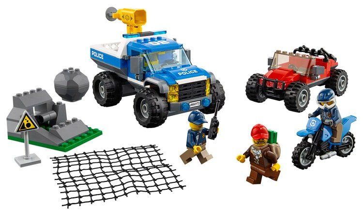 LEGO City Neuheit 2018: Dirt Road Pursuit (60172) - offizielle Setbilder