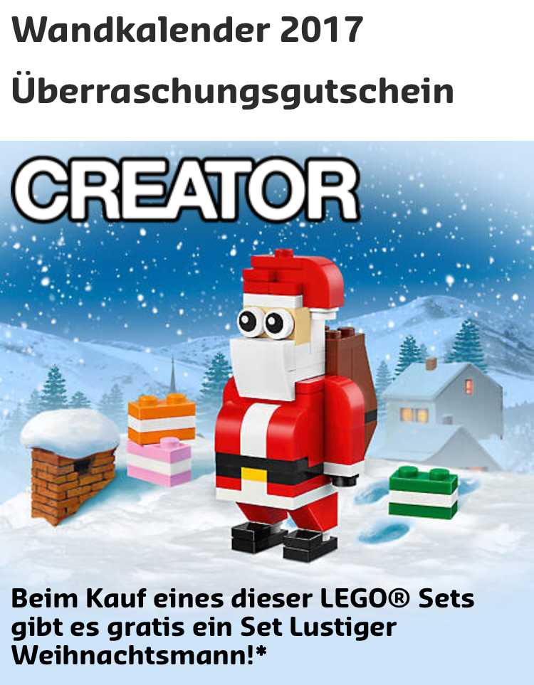 LEGO Creator Jolly Santa (30478) Polybag gratis im LEGO Online-Shop