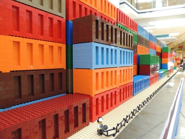 Das längste LEGO Schiff der Welt steht in Saarbrücken