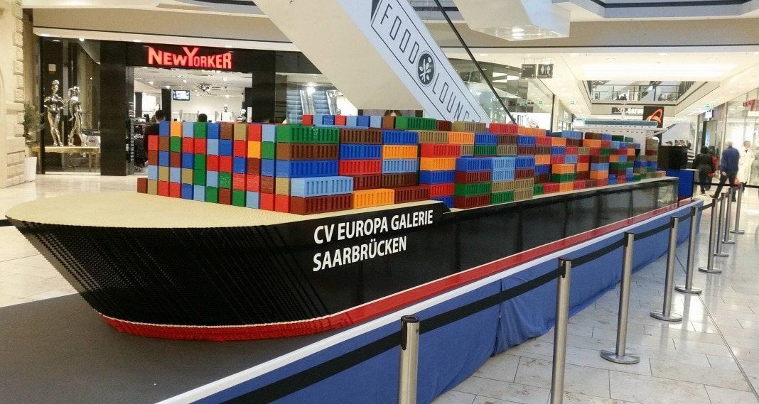 Weltrekord Lego Schiff Europa Galerie title