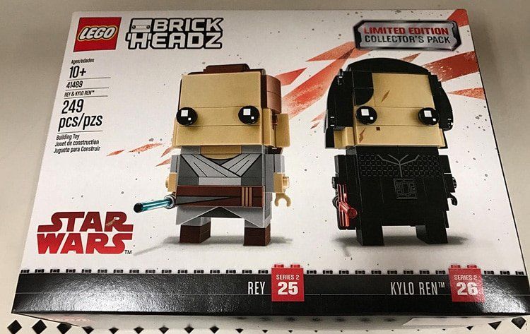 LEGO BrickHeadz Star Wars Ray & Kylo Ren (41489) Limited Edition