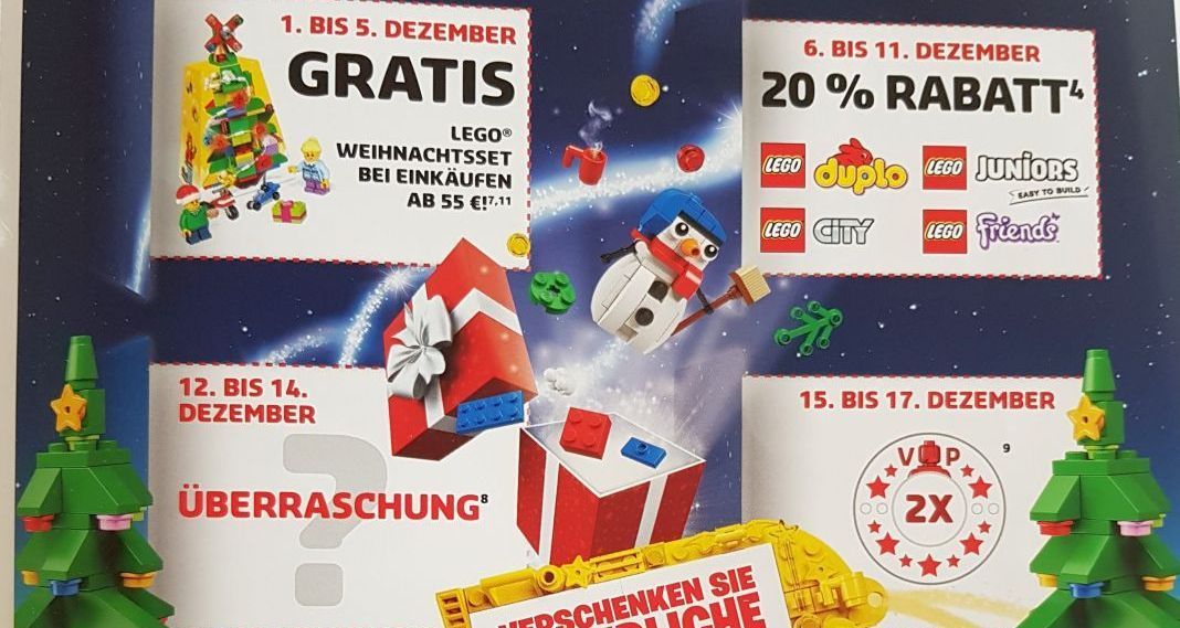 lego store newsletter de novdez