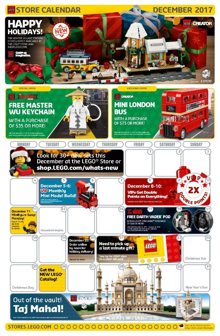 LEGO Star Wars Darth Vader Pod und weitere Angebote im Dezember