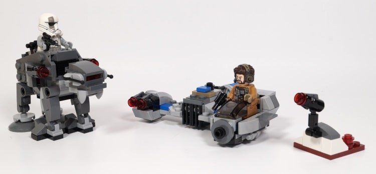 LEGO Star Wars Ski Speeder vs. First Order Walker Microfighters (75195) im Review