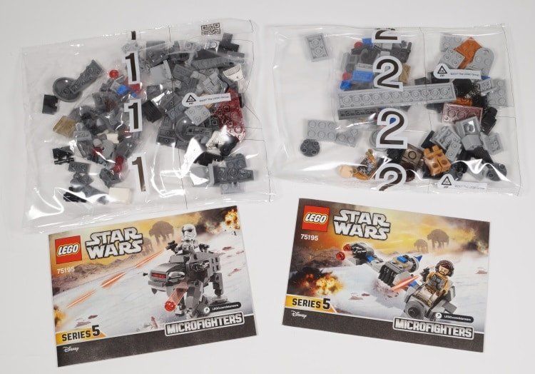 LEGO Star Wars Ski Speeder vs. First Order Walker Microfighters (75195) im Review
