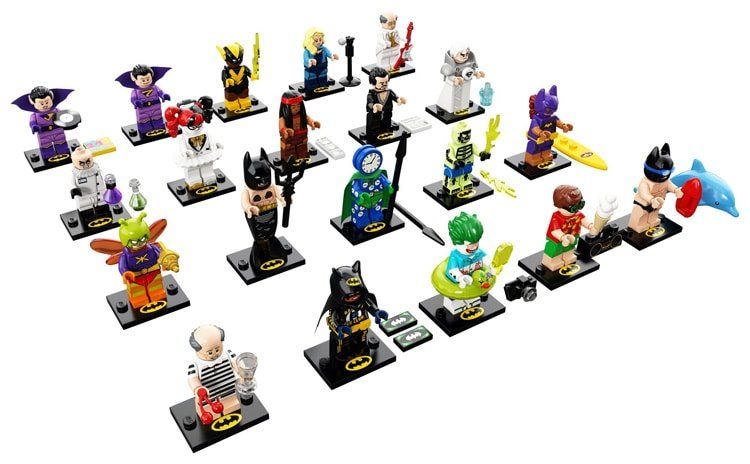 LEGO Batman Movie Minifiguren Serie 2 (71020): Bilder vom Display & Blindbag