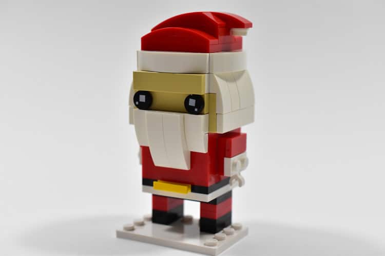 Review: LEGO Custom BrickHeadz Santa von Minifigures Display