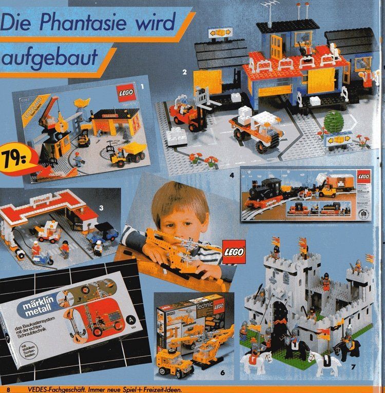 LEGO Eisenbahn (10) – Das Jahr 1984: Andere Schwerpunkte