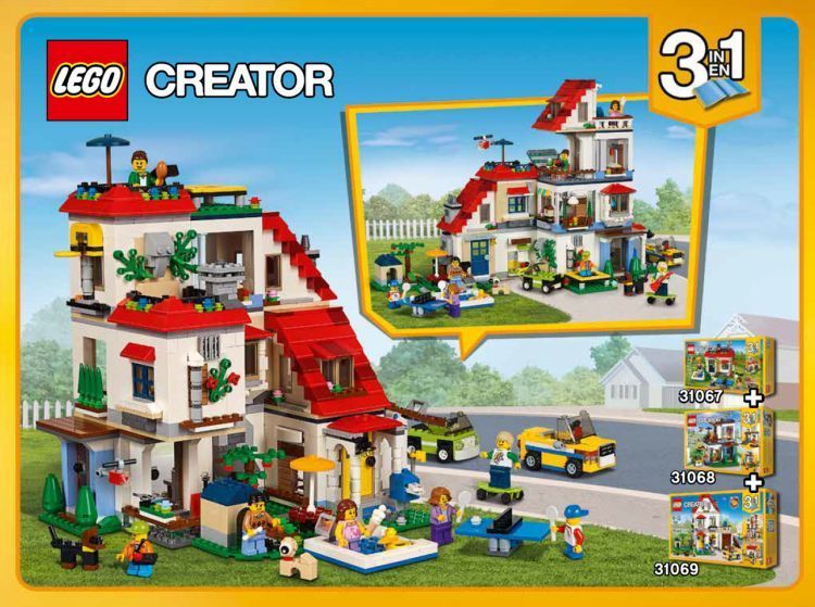 So baut ihr das ultimative LEGO Creator 3in1 Haus (31067+31068+31069)